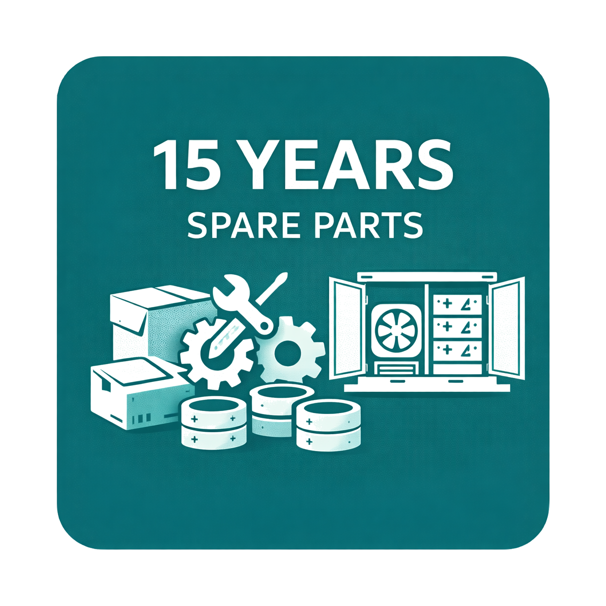 Spare parts guarantee